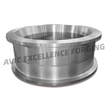 Aleación de titanio anillo enrollado sin costuras para equipos de presión